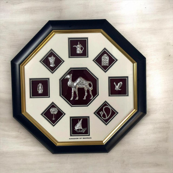 "the Heritage Gateway" Hexagon Bahrain | Sophisticated Boutique Accessory | Crafted In Dubai - Luxury Handcrafted Art Craftihouse Dubai