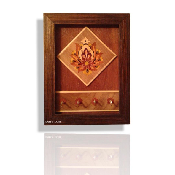 Luxury Keyholder | Handcrafted Jewelry Box | Traditional Khatamkari Art Premium Design Showcase