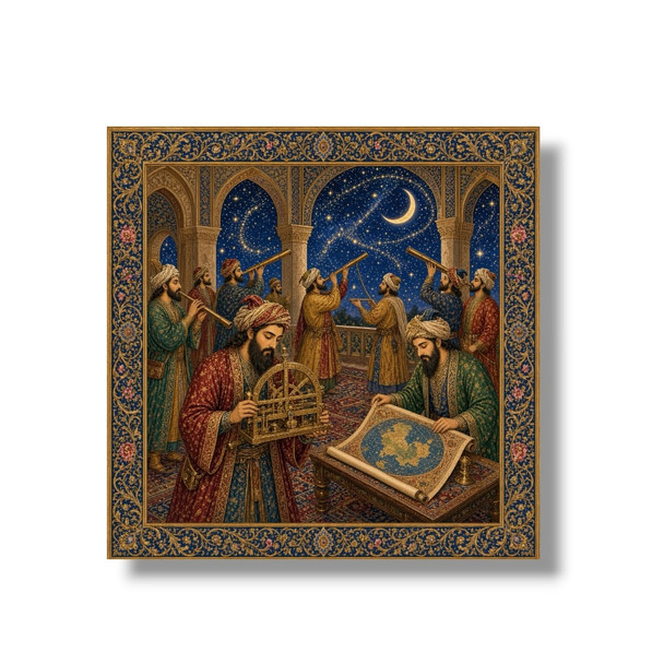 A professional product presentation of the decorative artisan fridge magnet from a premier art, gift, and home decor supplier.