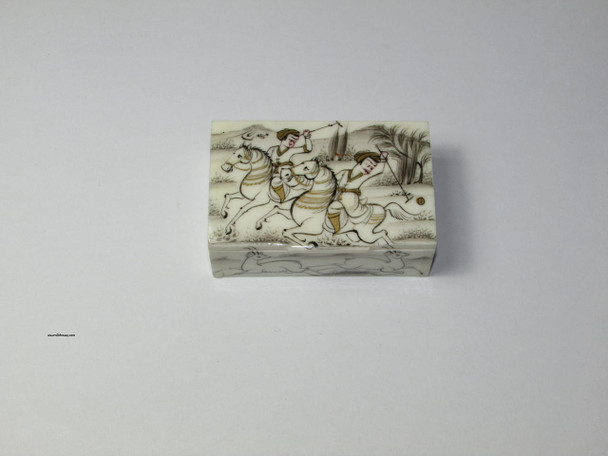 Luxury Bone box handmade miniature Jewelry's  box , Hand Painted Camel Bone Box ,720 Premium Design Showcase