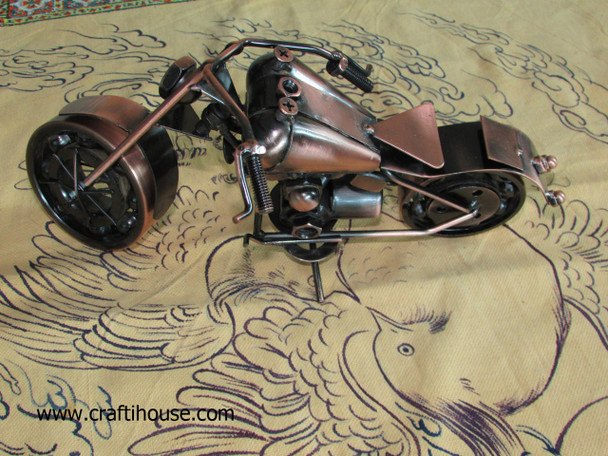 Recycled Harley Davidson Motorbike Metal | Luxury Heritage Gift & Cultural Souvenir - Luxury Handcrafted Art Craftihouse Dubai