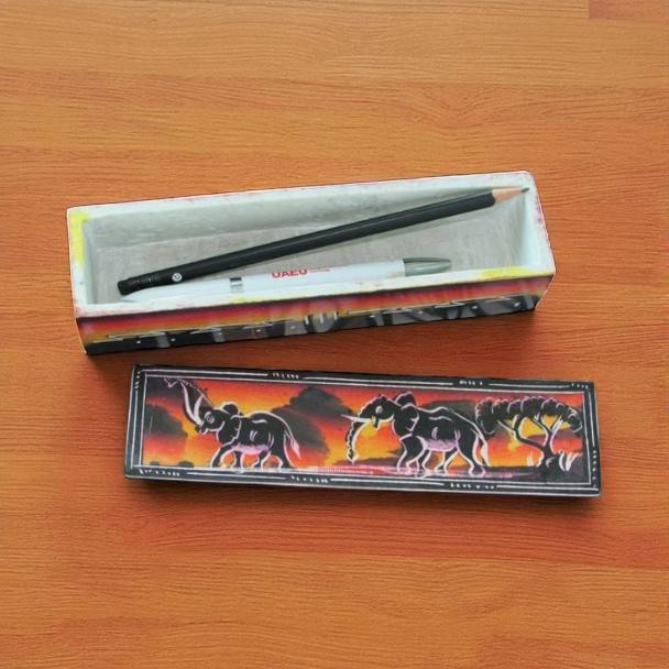 African art soapstone storage box unique handmade gift