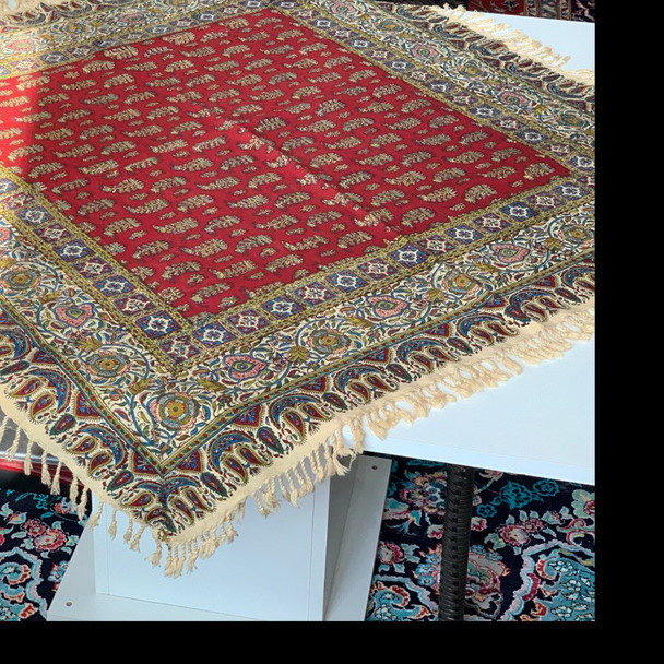 Luxury Uae cotton block printed ghalamkari Premium Design Showcase