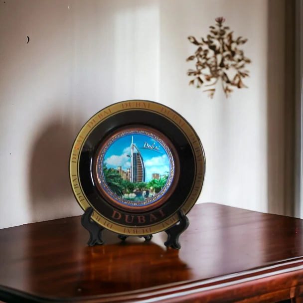 Burj Al Arab Plate Middle | Sophisticated Boutique Accessory | Crafted In Dubai - Luxury Handcrafted Art Craftihouse Dubai