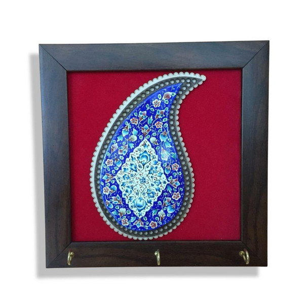 Wall Hanging Key Holder With | Sophisticated Handcrafted Pottery | Elegant Home Accent - Luxury Handcrafted Art Craftihouse Dubai