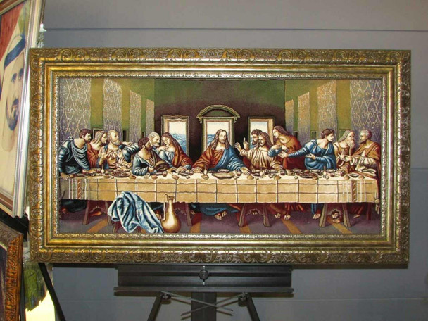 Last Supper Carpet Machinemade Carpet | Premium Handcrafted Gift & Cultural Souvenir - Luxury Handcrafted Art Craftihouse Dubai