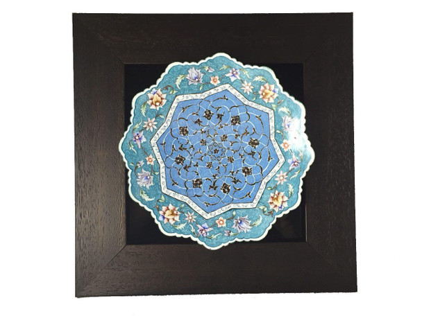 Luxury Hand Painted Copper Plate Premium Design Showcase