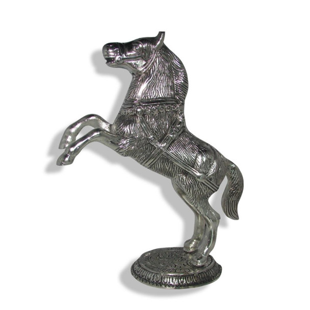 Hand Carved Metal Horse Premium | Artisan Crafted Stallion Statue | Middle Eastern Souvenir - Luxury Handcrafted Art Craftihouse Dubai
