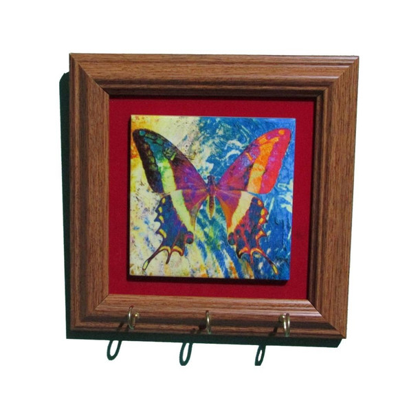 Handcrafted Framed Butterfly Ceramic Key Holder – Craftihouse Luxury - Authentic Luxury Craftsmanship