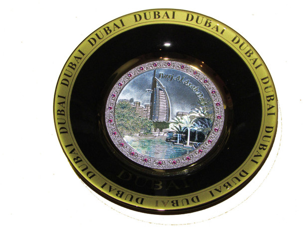 Luxury Wall Hanging Ceramic Plate Burj Premium Design Showcase