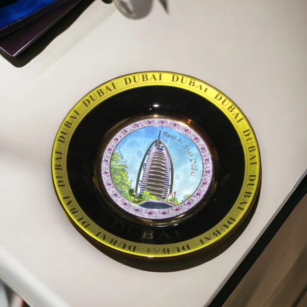 Luxury Wall Hanging Ceramic Plate Burj Premium Design Showcase