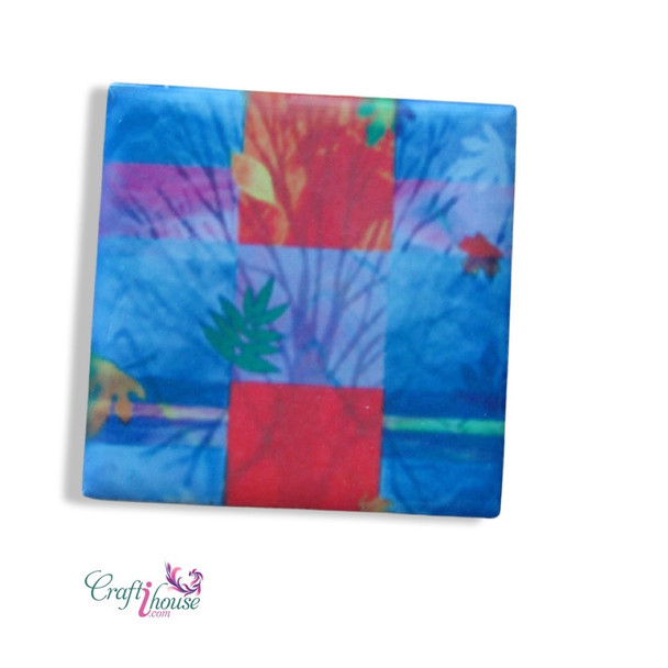 Luxury Artisan Handcrafted Ceramic Magnet.fridge Magnets.. Premium Design Showcase