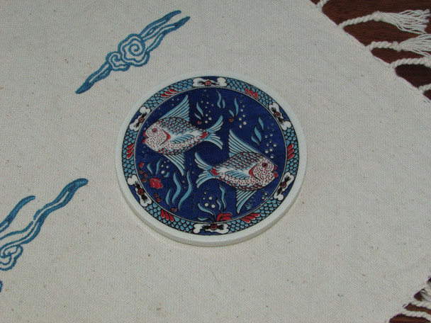Luxury Turkish Handcrafted Awesome Fish Pattern Premium Design Showcase