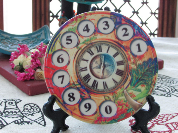 Call Me Ceramic Tea | Luxury Heritage Gift & Cultural Souvenir - Luxury Handcrafted Art Craftihouse Dubai