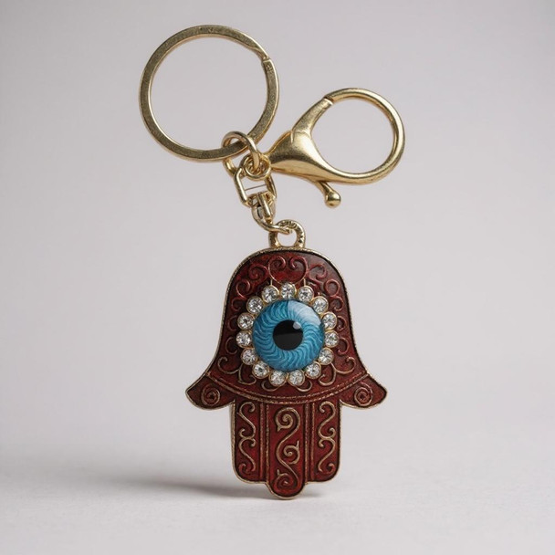 Luxury Uae Blue Eye Keychain & Premium Design Showcase