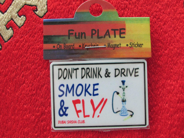 Magnet Don't Drink & Drive | Premium Ceramic Keepsake | Iconic Dubai Souvenir - Luxury Handcrafted Art Craftihouse Dubai