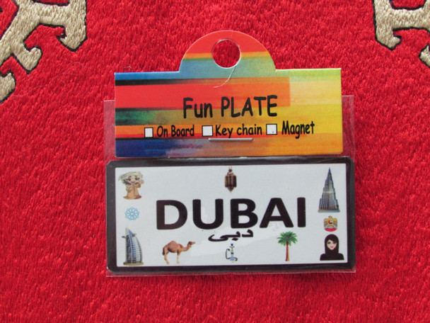 Fridge Expo 2020 | Authentic Tile Pattern Magnet | Unique Travel Souvenir - Luxury Handcrafted Art Craftihouse Dubai