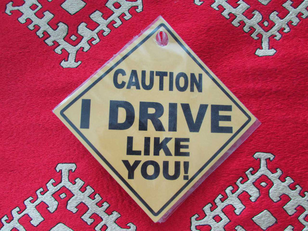 Luxury Metal I Am Drive Like You | Artisan Printed Fridge Magnet | Cultural Heritage Art Premium Design Showcase