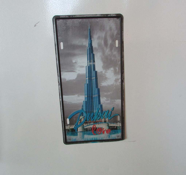 Luxury Burj khalifa sign plate , gift from dubai , dubai souvenir Premium Design Showcase