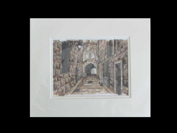 Luxury Original Coffee Painting Aleppo Souq 26cm 22cm Premium Design Showcase