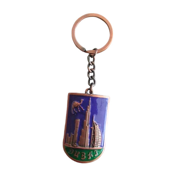 Emirates Keychain Dubai Key Ring Uae | Premium Handcrafted Memento | High-end Gift - Luxury Handcrafted Art Craftihouse Dubai