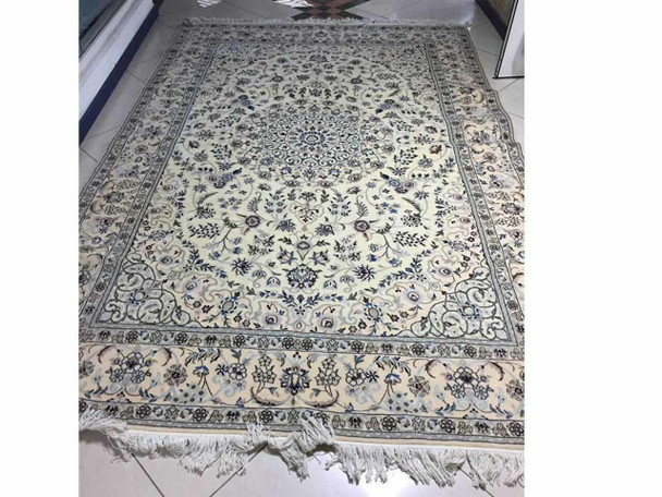 Handmade 9 Layer Naeen Carpet 3x2 M Carpet | Luxury Heritage Decor & Unique Artisan Piece - Luxury Handcrafted Art Craftihouse Dubai