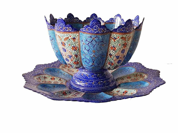 Artisan Candy/Nuts Bowl & Plate High-Resolution Product Shot