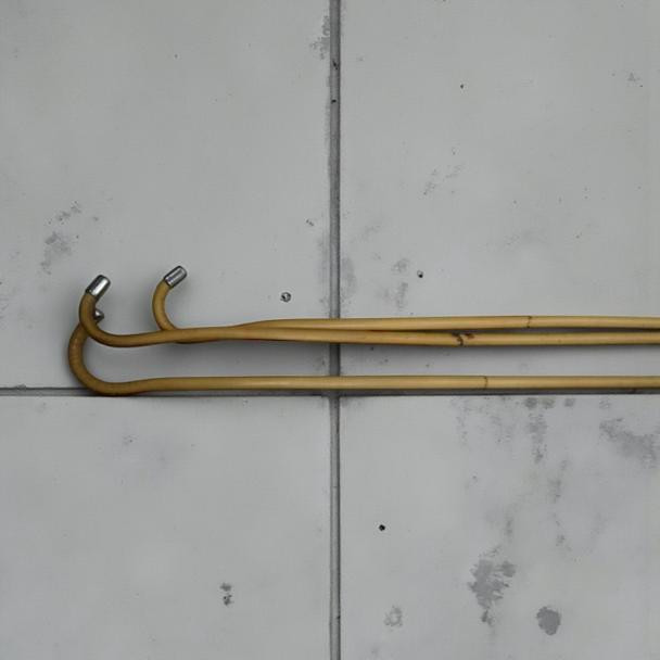 A traditional wooden Arabic dance stick (Assaya) used for Emirati folk dances and UAE National Day celebrations.