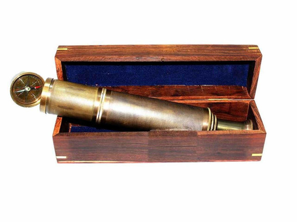 Luxury Uae Vintage Telescope Telescope Compass Premium Design Showcase