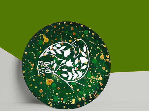 Handcrafted Birds On Leave Tea – Craftihouse Luxury - Authentic Luxury Craftsmanship