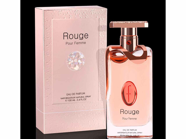 Luxury ROUGE POUR FEMME , 100 ML Premium Design Showcase