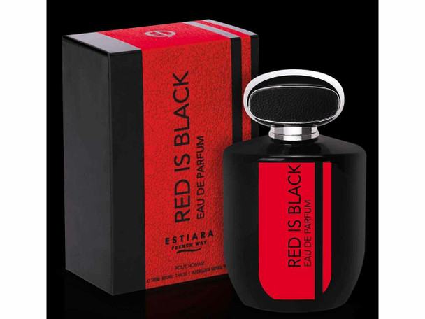 Luxury RED IS BLACK , 100 ML Premium Design Showcase