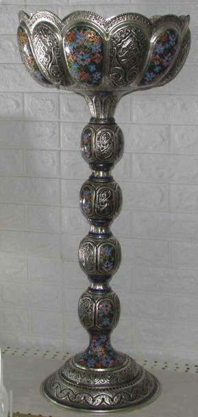 Handcrafted Artisan Stunning Engraved fruit bowl Lifestyle Visual