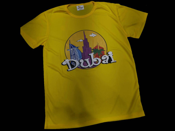 An exclusive Craftihouse unique souvenir gift in the UAE showcasing colorful urban apparel and wearable memorabilia.