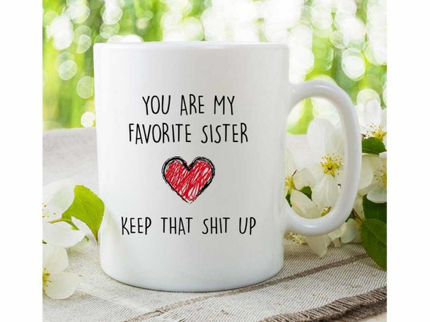 Sister Gifts Funny Sister Luxury Ceramic Mug | Premium Handcrafted Gift - Luxury Handcrafted Art Craftihouse Dubai