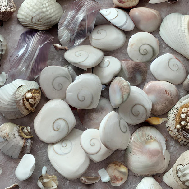 Heart Shaped Shiva Shell Stone | Unique Cultural Mineral Art | Sophisticated Home Decor - Luxury Handcrafted Art Craftihouse Dubai