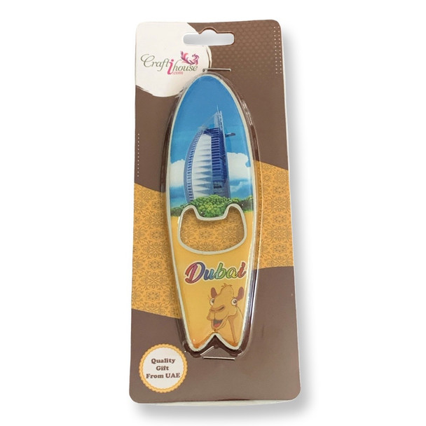 Fridge magnet bottle opener  , boat shape bottle opener , dubai souvenir