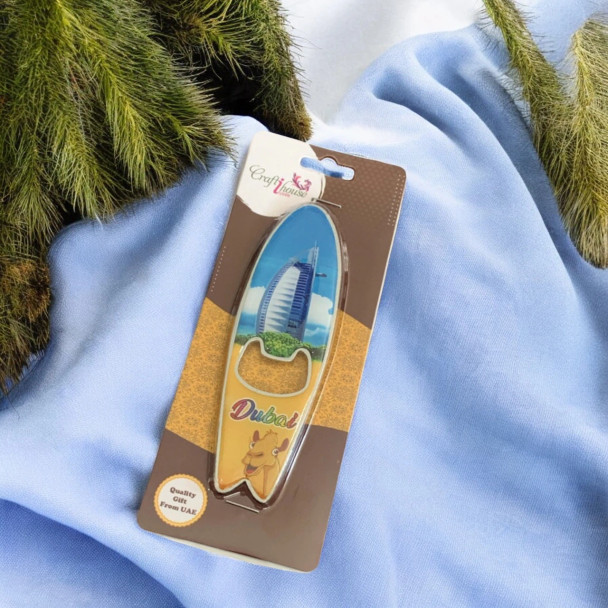 Exclusive Boat-Shaped Bottle Opener Fridge Magnet Fine Craftsmanship Detail