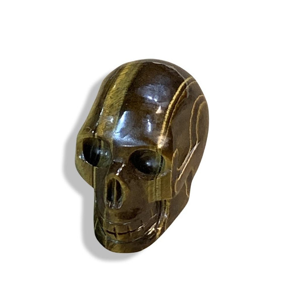 Exclusive Tiger Eye's Crystal Skull Fine Craftsmanship Detail