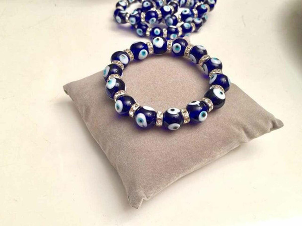 Luxury Turkish Evil Eye Bracelet Glass Premium Design Showcase