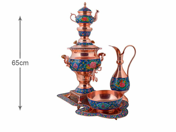 Exclusive Artisan Stunning Hand Enamel painted Fine Craftsmanship Detail