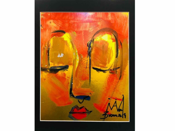 Acrylic Painting Original On Hard Mount Board Face Painting | Premium Handcrafted Gift & Cultural Souvenir - Luxury Handcrafted Souvenir Craftihouse Dubai
