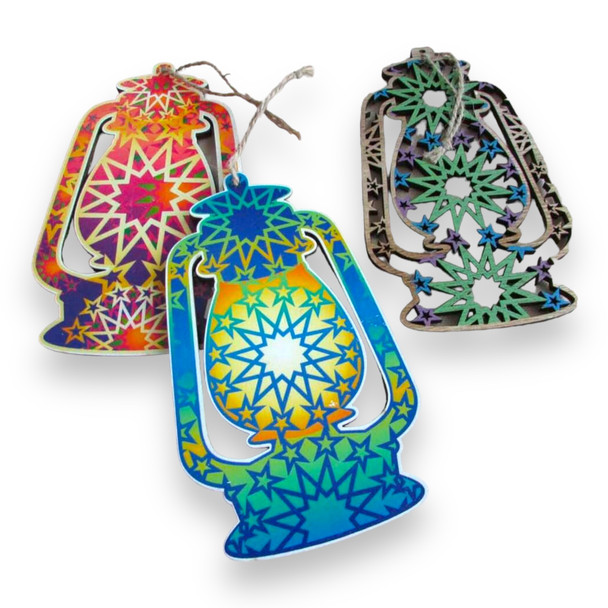Luxury Artisan 3pcs Ramadan Lantern Model Premium Design Showcase