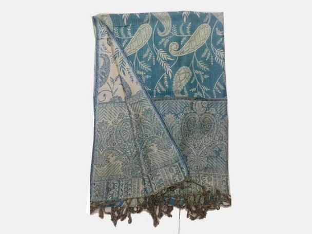 Luxury Cute Hand Loomed Yak Wool Shawl/Scarf Premium Design Showcase