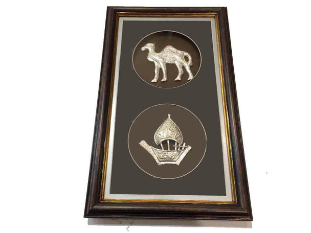 Silver Metal Silver Camel And | Luxury Heritage Gift & Cultural Souvenir - Luxury Handcrafted Art Craftihouse Dubai
