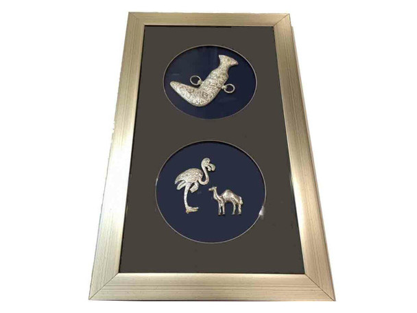 Silver Metal Silver Camel And | Artisan Home Decor | Unique Middle Eastern Piece - Luxury Handcrafted Art Craftihouse Dubai