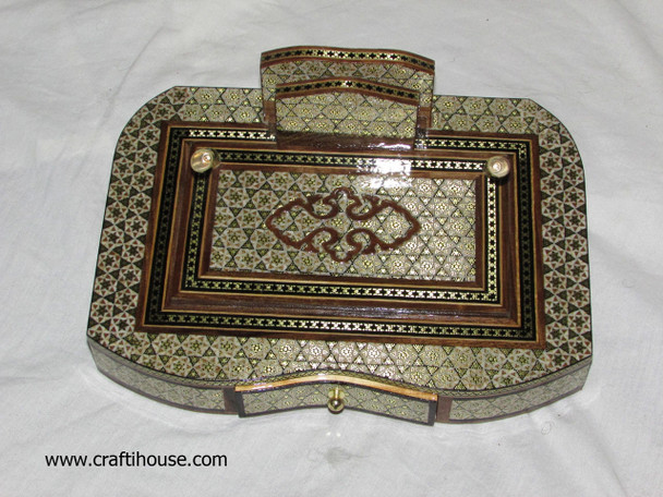 Exclusive Khatam Desk Pen Business Fine Craftsmanship Detail