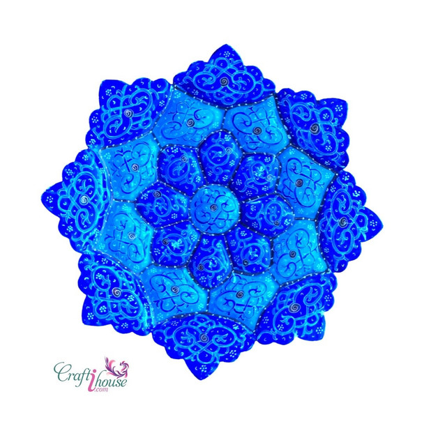 minakari Persian plate