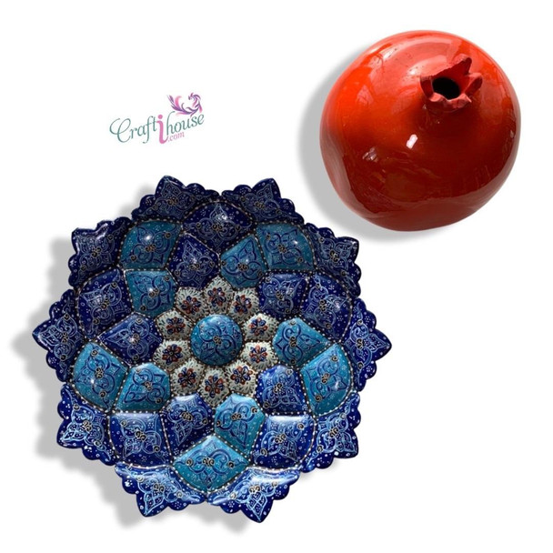 Luxury Wall Hanging Copper Plate Premium Design Showcase