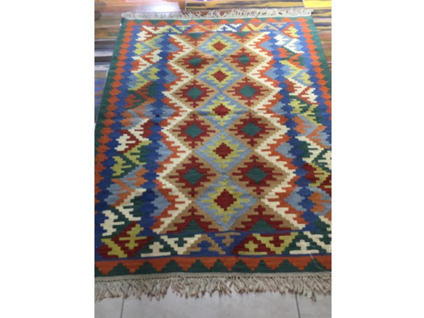 Handmade Handmade Kilim 180x120 Cm Traditional Handmade Kilim | Premium Handcrafted Gift & Cultural Souvenir - Luxury Handcrafted Art Craftihouse Dubai